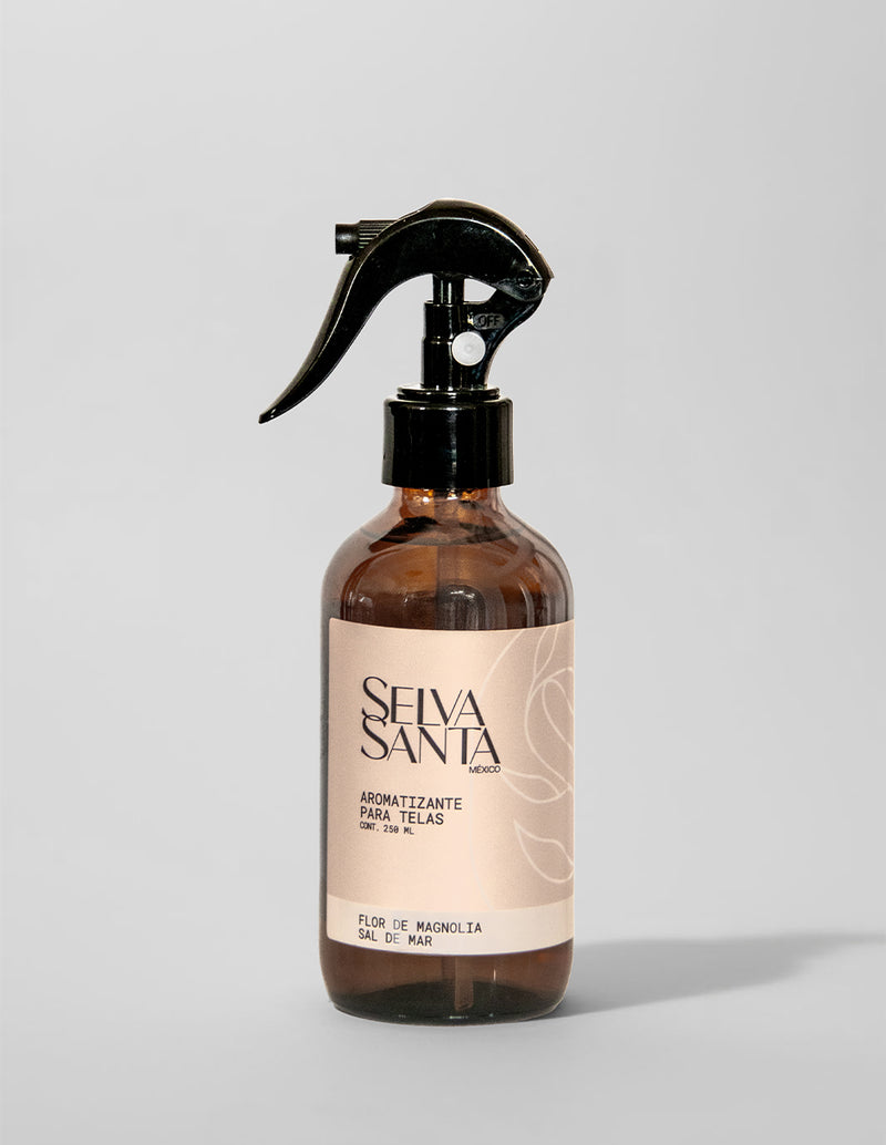 Aromatizante para Telas Flor de Magnolia y Sal de Mar 250ml