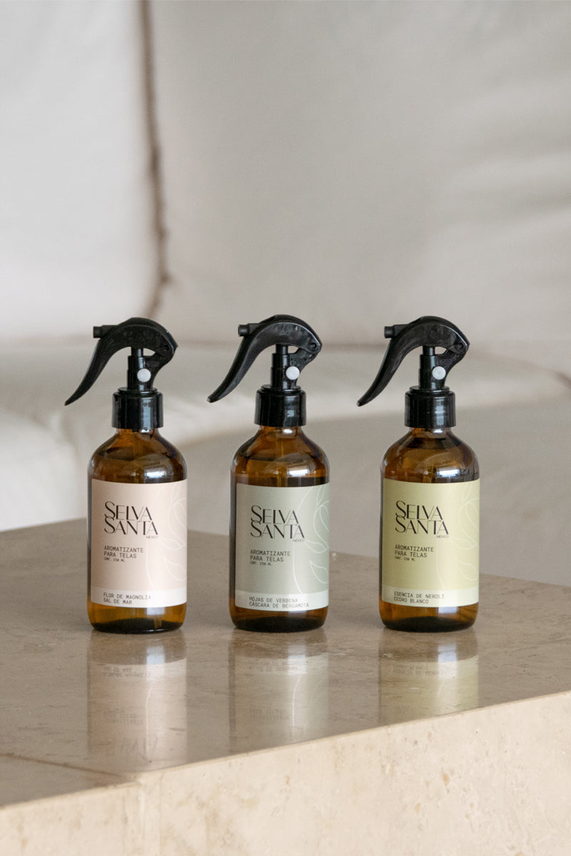 Aromatizante para Telas Flor de Magnolia y Sal de Mar 250ml