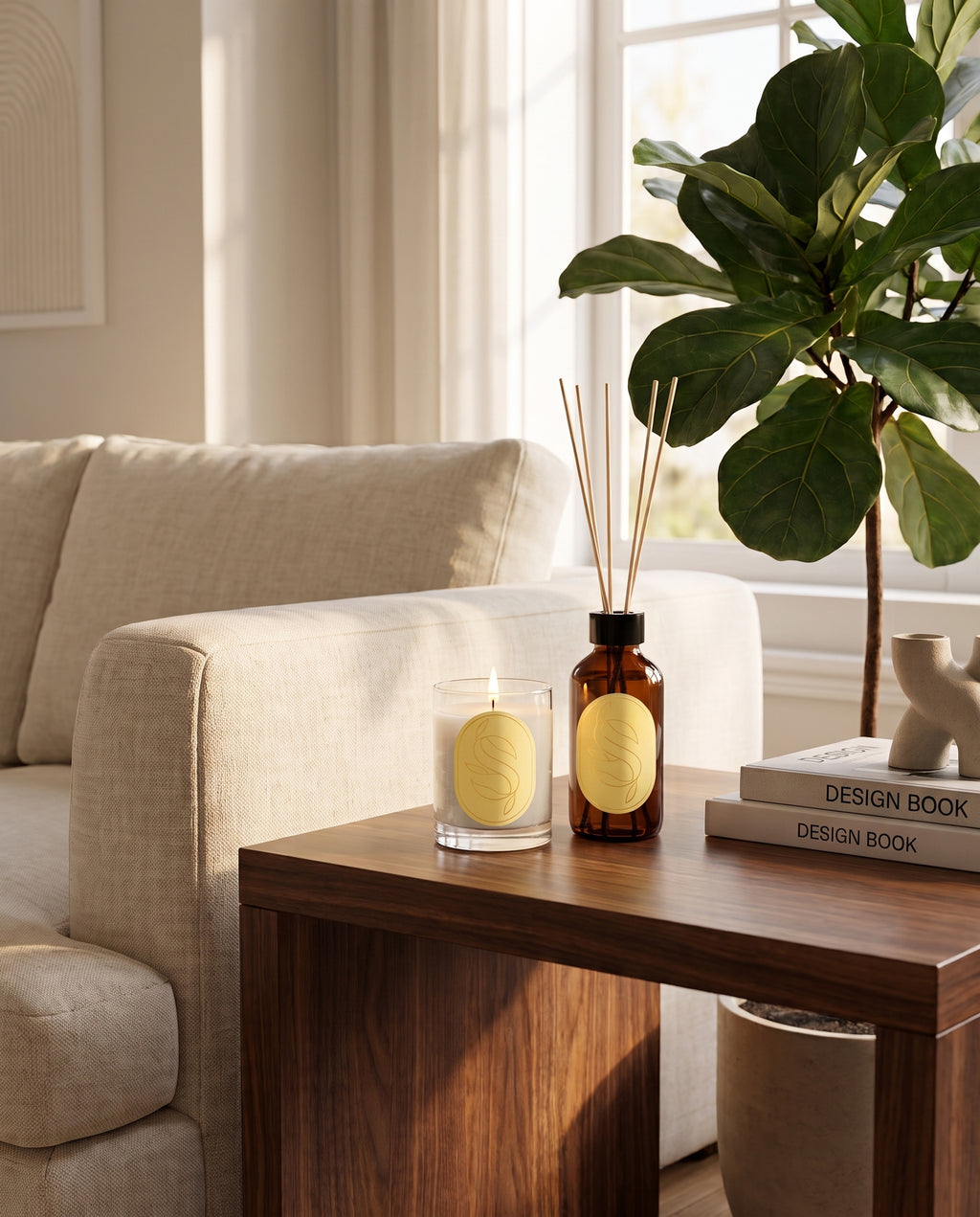 Vela Perfumada  Esencia de Neroli y Cedro Blanco 230 g