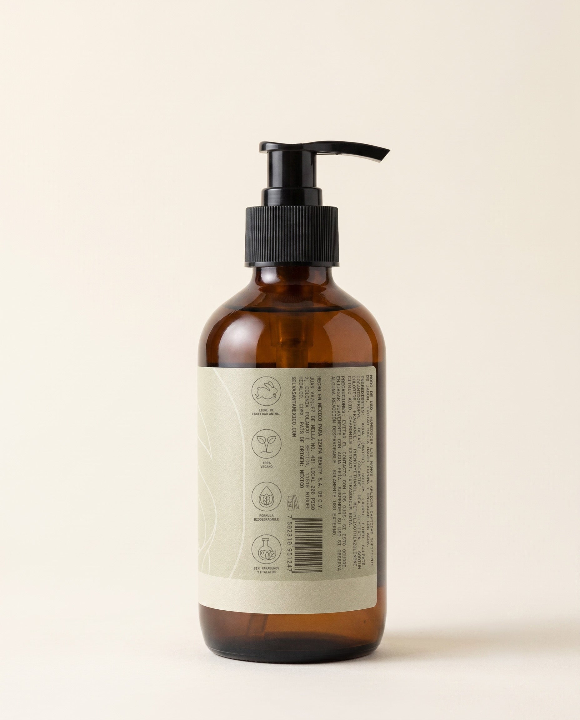 Jabón Líquido Hojas de Verbena y Cáscara de Bergamota 250 ml