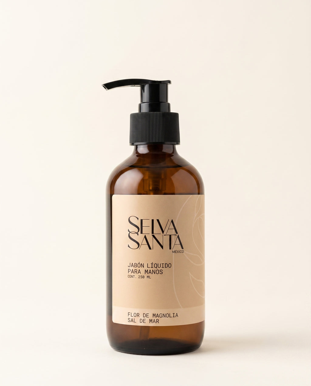 Liquid Hand Soap Flor de Magnolia y Sal de Mar 250ml